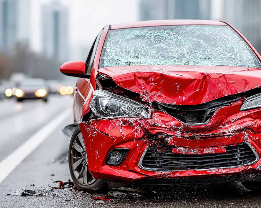Motor vehicle accident